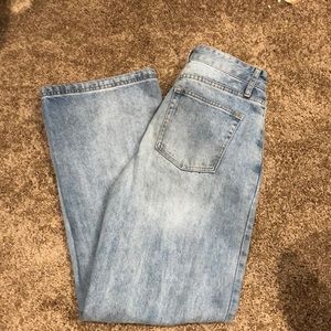 Just fab high waist flare jeans